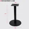Suporte de Pé para Mesa de Jantar em Aço Inoxidável, Base de Mesa Coluna Única em Mármore, Pé de Mesa Redondo em Ardósia, Estrutura de Canto para Mesa de Ilha