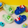 Pantuflas Infantiles de Hongo Lindas Dibujos Animados para Niños Zuecos Antideslizantes para Exteriores Sandalias de Playa de EVA para Bebé Verano