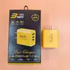 Cargador Dual PD + Dual USB de 120W Adecuado para Huawei Android Apple Teléfono Móvil Cabezal de Carga USB Múltiples Puertos Cabezal de Carga Rápida