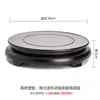 Base de Soporte para Adorno Madera Maciza Wenwan Nogal Soporte para Tetera Quemador de Incienso Artesanías Base para Jarrón de Piedra Maceta Marco de Madera