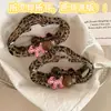Grampo de Cabelo Coreano Dongdaemun Estampa de Leopardo Nuvem Cachorrinho Bola Diamante Rosa Grampo de Cabelo Doce Versátil Personalidade Grampo de Cabelo Pinça de Tubarão Grampo de Cabelo