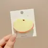 Presilha fofa de franja em desenho animado, presilha lateral de temperamento doce dopamina, nova presilha de bico de pato primavera-verão 2026, acessório de cabelo