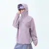 Roupa de Proteção Solar Curta Pica-Pau Feminina Verão Novo Impermeável e Proteção Ultravioleta Jaqueta Solta Leve para Homens Pequenos