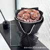 Flor de jabón comercio exterior mayoreo exportación rosas puesto 520 Día de San Valentín para enviar a su novia regalo de cumpleaños ramo de simulación