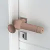 Funda protectora de silicona para manija de puerta para niños, anticolisión, antiestática, para habitación, guantes, cojín anticolisión, funda para manija de puerta