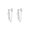 Pendientes de Plumas de Diseño de Nicho para Mujer Estilo Frío Modernos Distintivos Lujo Ligero Versátiles Pendientes de Gama Alta Nuevo Estilo 2023