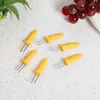 Venda Quente Transfronteiriça Garfo de Frutas Formiga Mexendo Garfo Criativo para Lanches Plástico Formiga Festa Garfo para Bolo de Frutas 12 Peças