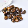 Ojo de Tigre Natural Piedra Rodante DIY piedra de desmagnetización purificación grava de cristal decoración de partículas grandes decoración de acuario