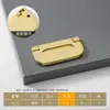 Puxador de Guarda-Roupa Puxador Simples para Mesa de Escritório Puxador para Gaveta Lateral de Tatame Puxador Escuro Puxador de Gaveta Interna de Guarda-Roupa Puxador Plano para Janela de Canto