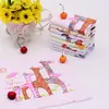 Atacado de fábrica musselina dupla estampada toalha quadrada pequena de bebê toalha colmeia infantil toalha de bebê para jardim de infância
