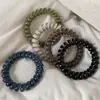 Elástico de Cabelo Casual de Alta Elasticidade para Mulheres, Rabo de Cavalo Alto, Corda de Cabelo que Não Danifica o Cabelo, Tiara Durável, Acessório de Cabelo Versátil