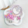 Modelo Ángel Adecuado para Cubierta Protectora de Cabezal de Carga Apple 20W Clip para Cable de Carga Rápida 18W Cubierta Protectora para Cable de Datos Unicornio Pequeño