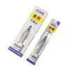 Recarga de Bolígrafo de Gel Universal Dianshi Ds-1154 Doble Bola Secado Rápido Punta de Bala Negra Gruesa Suave 11cm