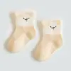 Calcetines para Bebé Recién Nacido Otoño Algodón Sin Costuras Media Pantorrilla Calcetines Nuevos 2025 Dibujos Animados Niños Bebé Primavera y Otoño Calcetines Casuales