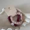 Um Par de Elásticos Simples Quadrados Pequenos de Alta Elasticidade para Coques de Cabelo Básicos