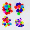 Spot de fábrica color mixto empaque pequeño bola de felpa de polipropileno DIY hecho a mano accesorios para ropa preescolar