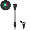 Luz de sinalização LED para navegação de iate vendida na fábrica, luz integrada de proa vermelha e verde, base plugável 12 12V CC
