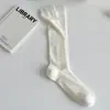 Calcetines de Compresión Ligera para Pantorrilla Jk Color Sólido Básicos Transpirables Versátiles Moda Tendencia Calcetines para Mujer Directo de Fábrica Venta al por Mayor y al por Menor
