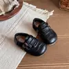 Mocasines Retro para Mujer 2026 Nuevo Estilo Primavera y Otoño Súper Bonitos Súper Populares Estilo Británico Zapatos Pequeños de Piel Zapatos de un Solo Color Zapatos Mary Jane