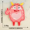 Pegatinas Bordadas Autoadhesivas de Monstruo Lindo de Dibujos Animados Nuevas Transfronterizas Parche de Pegatina DIY para Ropa Infantil Accesorios