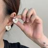 Plato de Incienso para Mosquitos Clip para la Oreja Sin Agujeros en la Oreja Sentido Avanzado Temperamento Simple Aretes de Joker Moda de Lujo Ligero Aretes Indoloros al Mayoreo
