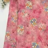 Nueva tela impresa estilo chino gris tinta Doris, tela con estampado floral personalizado para bufandas, chales y blusas de mujer de primavera y verano
