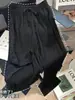 Pantalones anchos de pierna recta hasta el suelo con cordón, frescos y con buena caída, de secado rápido, frescos para el verano, ligeros, transpirables, adelgazantes, casuales