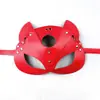 SM Fox Eye Máscara Adulto Brinquedos Sexuais De Couro Palco Role Playing Mulher Máscara Casal Adereços Alternativos