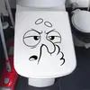 Brup Criativo Pinça de Nariz Expressão Facial de Nojo Adesivo para Assento de Vaso Sanitário Banheiro Adesivo Engraçado Hs4903C