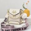 Bolsa Transversal Feminina Texturizada Versátil de Verão Bolsa Feminina Leve Bolsa de Ombro Feminina Nova Moda 2025 Bolsa Pequena de Couro Macio