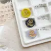Vidro doméstico tcheco vintage hortênsia borboleta urso folhas feitas à mão traçado dourado pulseira DIY material acessórios