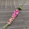 Novo delfínio artificial Quênia grande andorinha roxo branco violeta casamento casa decoração da sala de estar flor falsa