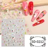 Oferta Especial Transfronteriza Zhengxiang Pegatinas de Uñas con Relieve 5D de Animalitos de Dibujos Animados Pegatinas para Uñas Personalizadas DIY Estilo Navideño INS