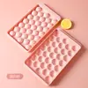Caixa de Gelo Picolé de Silicone Caixa de Gelo Caixa de Gelo Molde de Bola de Gelo Redonda Caixa de Gelo Congelado Doméstica com Tampa