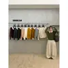 Solo Uno VI+ Otoño estilo coreano estilo suave patrón de cordero corte ajustado de un solo botón cuello de encaje cárdigan de punto 98863