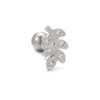 Moda Spice Girl Agua Hielo Luna Oreja Hueso Uña Dulce Personalidad Oreja Caracol Mujeres Sueño Libre Varilla de Acero Inoxidable Joyería de Perforación