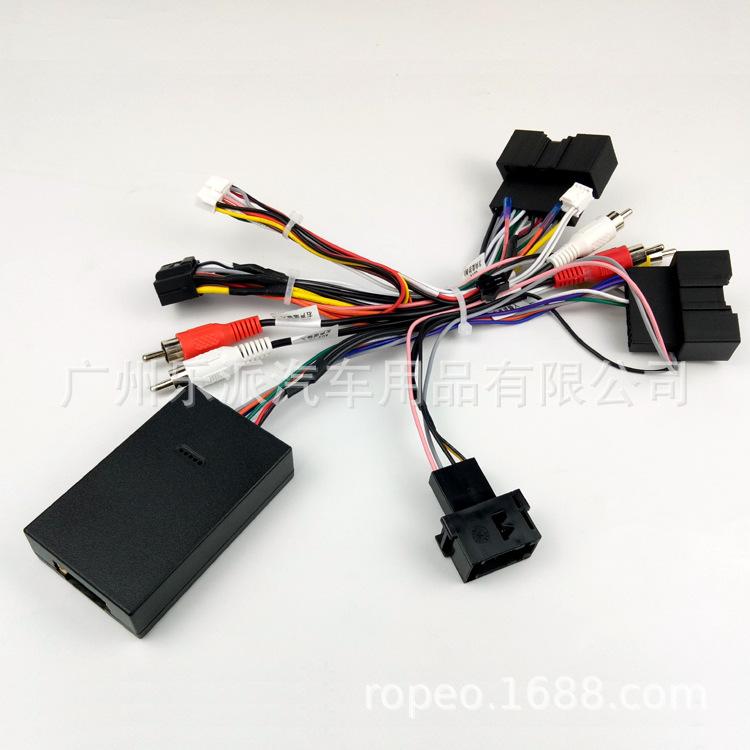 12-15款福克斯大屏机线束+协议盒-R2