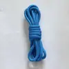 En stock de fábrica cuerda de paraguas línea miu 5 mm de núcleo poliéster color sólido tejido DIY colgante para mochila cuerda de ajuste de cintura flor