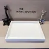 Bandeja de Joyería de Terciopelo Off-White, Caja de Almacenamiento para Anillos, Accesorios de Exhibición de Joyería, Bandeja para Accesorios, Bandeja para Pulseras