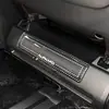 Aplicável a Adesivos de Pedal de Pé para Fileira do Meio do Alphard Modelo 23 Série 40, Adesivos 3D Vellfire Anti-Chute Anti-Arranhão, Material de Borracha Macia de Plástico Cristal