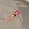 Pinza para el pelo de gatito lindo, pinza de pato, pinza lateral para mujer, estilo Ins, perrito canela, pinza para flequillo Kuromi, tocado