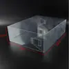 Caja de regalo transparente para pescado, mariscos, regalo, tapa cielo y tierra, empaque, PVC transparente, cubierta superior e inferior, 20 cm