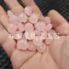 Corazón Púrpura Violeta Forma de Corazón Jade Cuentas Sueltas Piedra de Cuarzo Rosa Pulsera Collar Cuentas Budistas Joyería Accesorios Cuentas