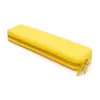 Estuche rectangular de silicona creativo, bolsa de lápices de aspecto elegante para niñas, caja de lápices de gran capacidad para almacenamiento de papelería de oficina y estudio