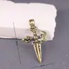 Llavero de Mortero de Latón de Cobre Puro Mortero Vajra Colgante Sólido Manija de Cobre de Coche Adorno para el Cuello Artesanía Decorativa