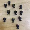 Joias de unha novas para influenciadores digitais, coroa de urso de desenho animado tridimensional, urso shimmy fofo, decorações de metal para unhas, atacado