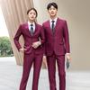 Traje profesional de cuatro estaciones para hombre, Salón de negocios móvil Unicom, Traje de negocios, Ropa de trabajo para mujer, Hotel, Seguro, Reunión anual