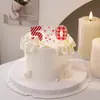 214 Feliz Dia dos Namorados Decoração Simples de Bolo 520 Casal de Acrílico Aniversário Confissão Cartão de Inserção