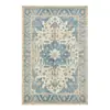 Tapete persa estilo vintage para sala de estar, quarto, varanda, cabeceira da cama, hall de entrada; tapete de chão à prova de poeira, resistente à sujeira, resistente ao desgaste, antiderrapante