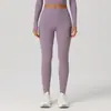 Pantalones de yoga de cintura alta para mujer para otoño e invierno transfronterizos, color crema, control de abdomen, realce de glúteos, secado rápido, ajustados, moldeadores, pantalones de fitness